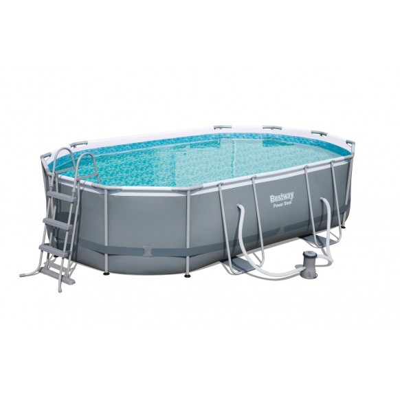 Kit Piscine Ovale Steel Pro Frame Pools Bestway