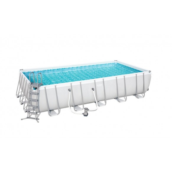 Kit Piscine Rectangulaire Steel Pro Frame Pools Bestway