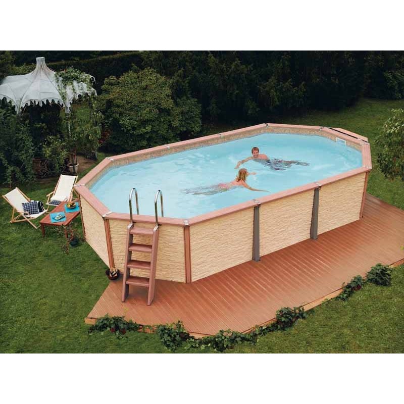 Kit Piscine En Bois Azteck By Waterman